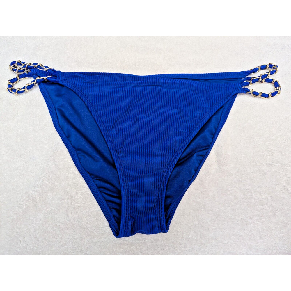 Lilly Pulitzer Sz 16 Petrie Bikini Bottom Blue Grotto Swim 0853